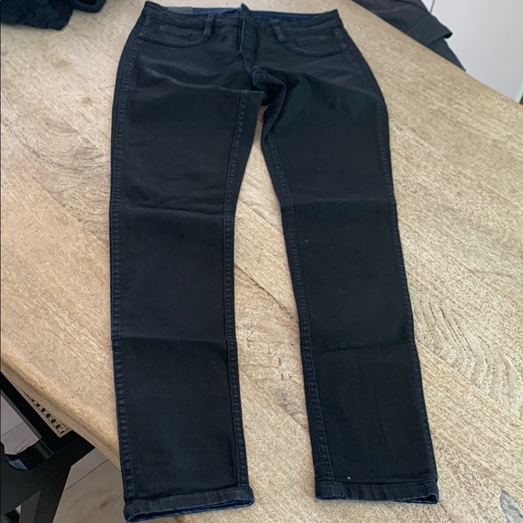 Black Blue Skinny Jeans- reversible!!!! - Picture 5 of 10